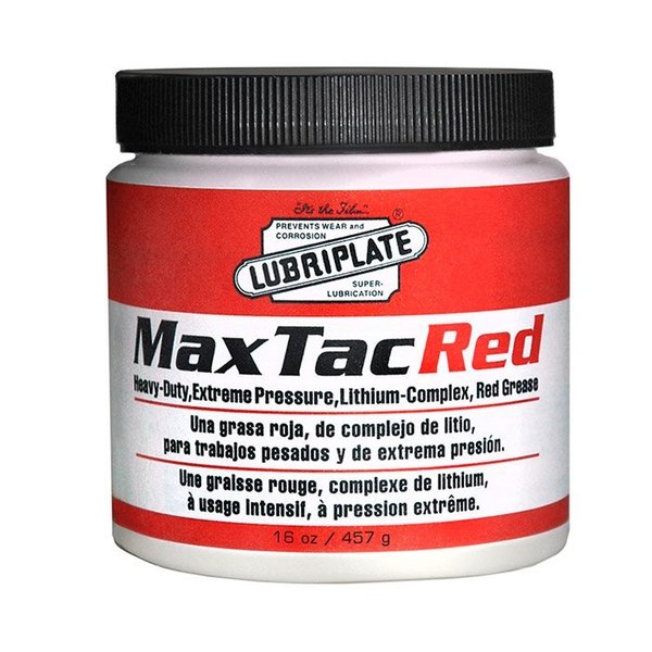 Lubriplate Ctn 12/16 Oz.  Jars Max Tac Red L0168-003